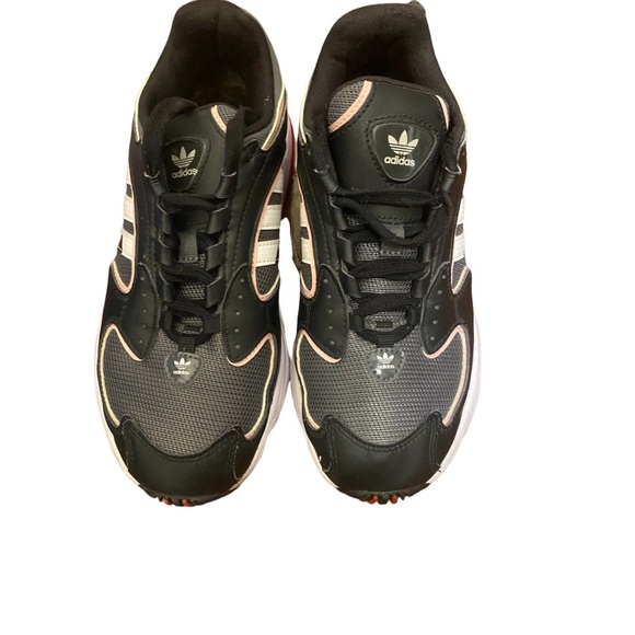 adidas Black and Red Athletic Shoes - Picture 3 of 7